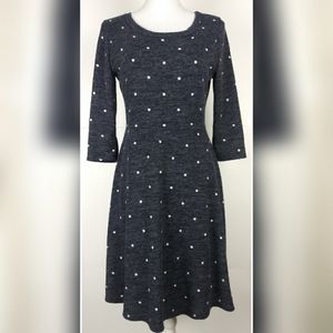 Le Lis polka dot dress size M